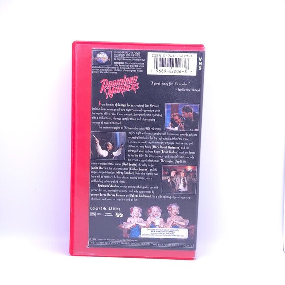 Radioland Murders VHS 1995 Vintage - Picture 2 of 5